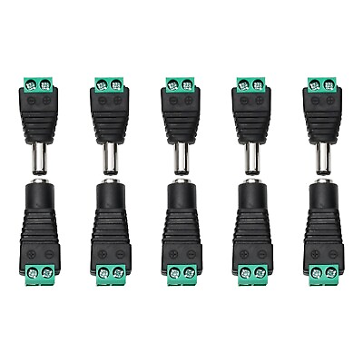 #ad High Quality Connector 10 Pcs Set 2.1mm Inner Diameter 38*13*11mm 80W $9.39