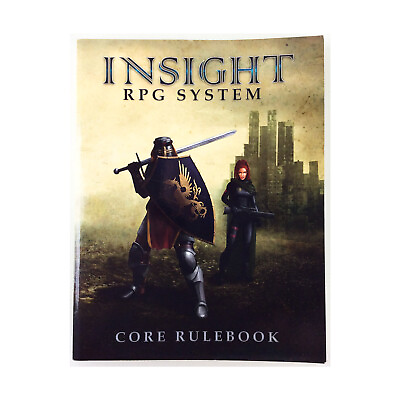 #ad NEVR RPG Insight RPG System Core Rulebook VG $19.00