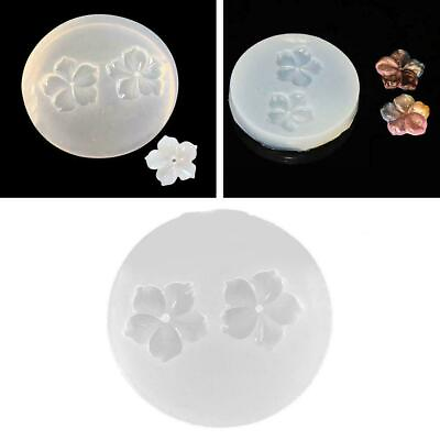 #ad Silicone 3D Flower Mould Mold Resin Jewelry Pendant Making Tool Craft House Y1C0 $1.42