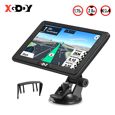 #ad XGODY 7#x27;#x27; Touch Screen GPS Navigation Auto Navigator w Sunshade for Car Truck $48.86