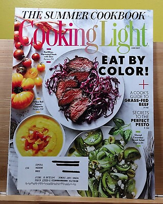 #ad Cooking Light JUNE 2017 The Summer Cookbook. Eat By Color Secrets to Pesto $7.15