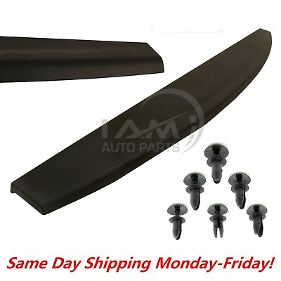 #ad For 2009 2017 Ram Dodge Ram Tailgate Cover Molding Top Cap Protector Spoiler $59.95