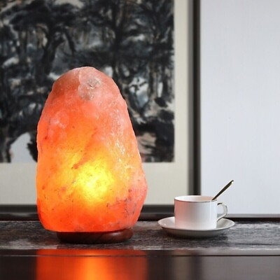 #ad SALT LAMP Pink Himalayan Lamp Crystal Rock Lamp For Room Decor Air Purifier $20.45