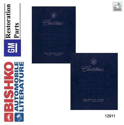 #ad 1994 Cadillac Deville Eldorado Seville Shop Service Repair Manual CD $44.49