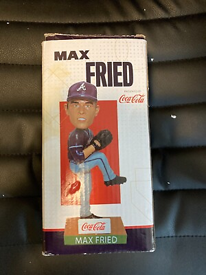 Max Fried Bobblehead Atlanta Braves Coca Cola New In Box $25.00