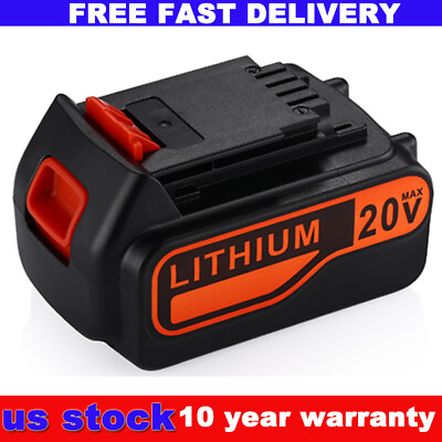 #ad 5.0Ah Battery For Blackamp;Decker 20V 20Volt Max Lithium ion LBXR20 LB2X3020 LB20 $20.98