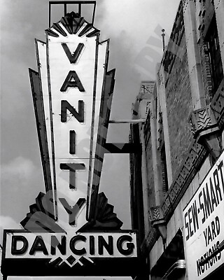 #ad Vanity Ballroom Sign On Jefferson Avenue Ruins In Detroit 8x10 Photo $10.99
