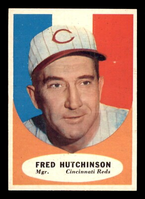 #ad 1961 Topps Baseball #135 Fred Hutchinson VG EX *e3 $8.00
