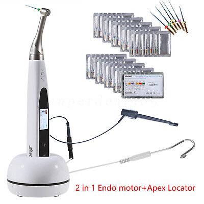 #ad Dental Cordless Endo Motor 16:1 Built in Apex Locator 10*Rotary Niti Files ns $298.00