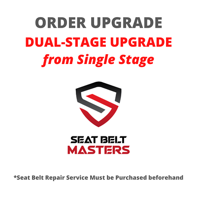 #ad Order Upgrade Single Stage to Dual Stage $25.00
