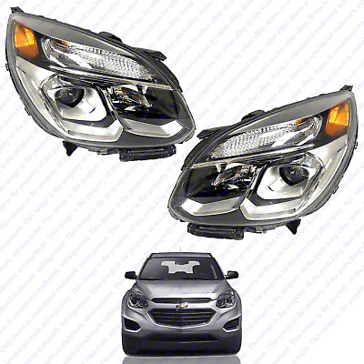 #ad For 2016 2017 Chevrolet Equinox Front Headlight lamp Assembly Left Right Set $218.95
