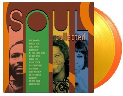 #ad Various Artists Soul Collected Various Limited 180 Gram Yellow amp; Orange Co $36.98