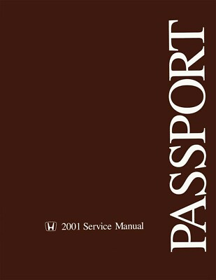 #ad 2001 Honda Passport Shop Service Repair Manual Engine Book Drivetrain Electrical $53.95