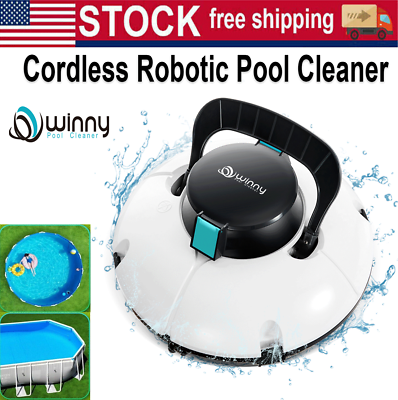 #ad #ad WINNY POOL CLEANER Cordless Robotic Pool Vacuum Automatic Pool Vacuum $124.99