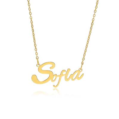 #ad Sofia Name Necklace GBP 15.00