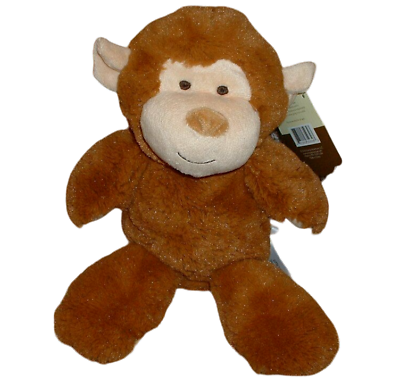 #ad Animal Adventure Baby Plush Monkey Brown Tan Stuffed Animal Jungle 14quot; NWT RARE $51.81