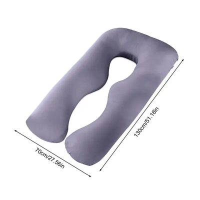 #ad #ad Removable Full Body Pillow U Shape Adults Side Sleeper Maternity Body Pillow Fle $93.59