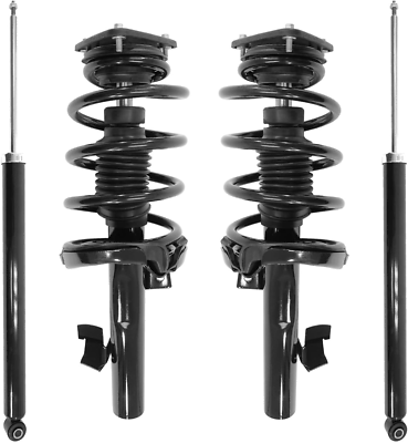 #ad COMPLETESTRUTS Front Complete Strut Assemblies with Coil Springs and Rear Shoc $250.99