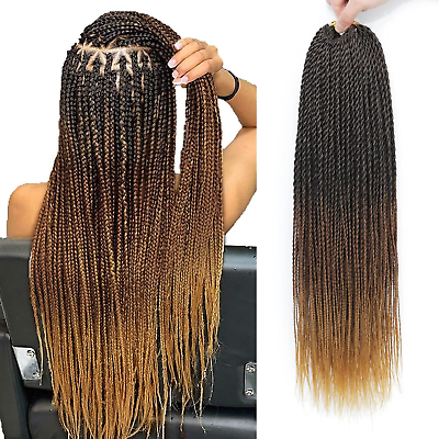 #ad Ombre Crochet Hair Senegalese Twist 8 Packs Braids 22 Inch Pack of 8 1B 30 27 $52.37