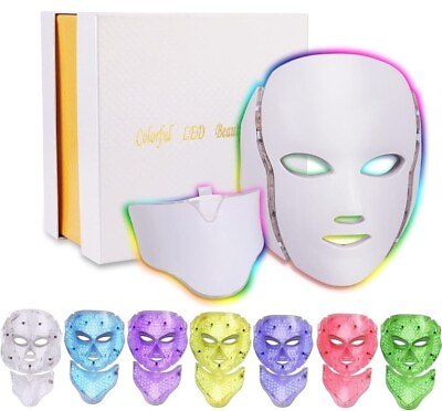 #ad 7 Color LED Light Travel Beauty Mask For Travel Or Home Use. 59 $40.00