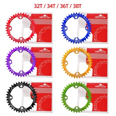 #ad 104bcd 32 38T MTB Bike Chainring Narrow Wide Round Road Bicycle Chainwheel $9.65