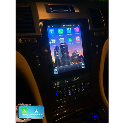 #ad For Cadillac Escalade 2007 2014 Android 13 Carplay Car Stereo Radio GPS Navi BT $198.54