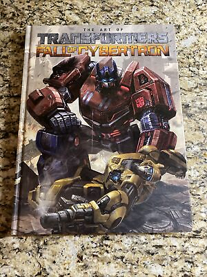 #ad TRANSFORMERS THE ART OF FALL OF CYBERTRON Hardcover $139.99