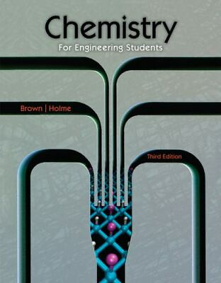 #ad Chemistry for Engineering Students 9781285199023 hardcover Lawrence S Brown $5.83