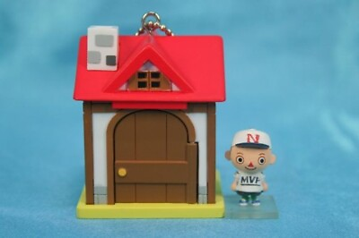 #ad Nintendo Yujin Animal Crossing Forest Mini House Figure Keychain Boy $34.99