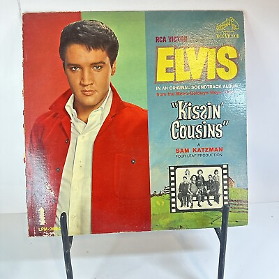 #ad ELVIS PRESLEY ELVIS KISSIN COUSINS VINYL LP RCA VICTOR LPM 2894 MONO 1964 $14.48