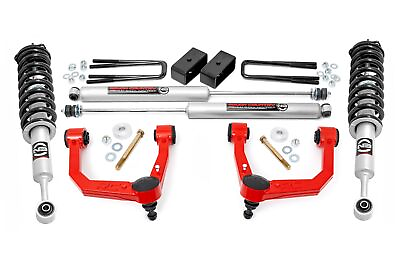 #ad Rough Country 3.5quot; Bolt On Lift Kit w N3 Struts for 2005 2023 Tacoma 74231RED $819.95