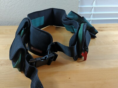 #ad Metabo Work Belt Tool Belt Black Green $29.99