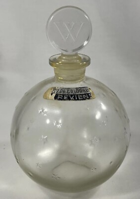 #ad JE Reviens Worth Star Perfume Bottle Empty $28.99