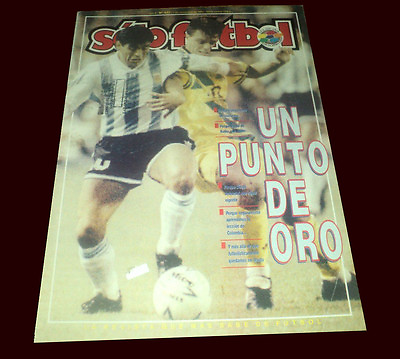 #ad FIFA WORLD CUP 1994 Argentina vs Australia MARADONA Rare Solo Futbol Magazine $36.99