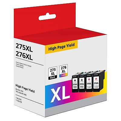 #ad PG 275XL CL 276XL Ink Cartridge compatible for Canon 275 276 PIXMA TR4720 TS3500 $16.95