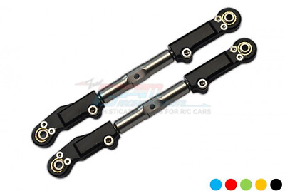 #ad For Traxxas Sledge ALUMINUMSTAINLESS STEEL FRONT UPPER ARM TIE ROD 2PC SET $30.90
