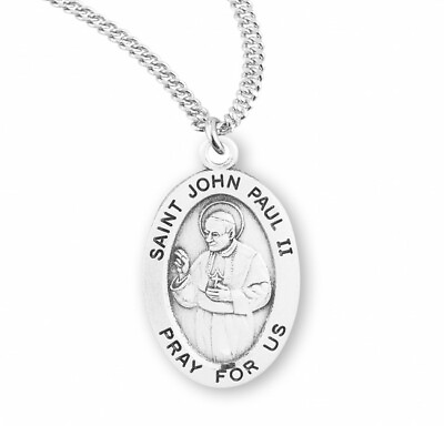 #ad St. John Paul II Sterling Silver Necklace $44.95