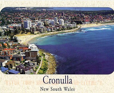#ad Cronulla Beach New South Wales Australia POSTCARD $3.99