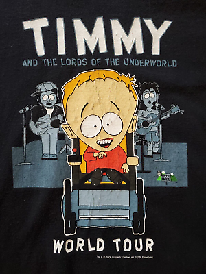 #ad 2000 Timmy And The Lords Of The Underworld South Park T Shirt VN1717 $18.99