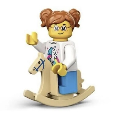 #ad LEGO Series 24 Minifigure 71037 Rockin#x27; Rocking Horse Girl $5.97