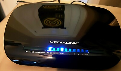 #ad Medialink Wireless N Broadband Router with Internal Antenna 150 Mbps $9.99