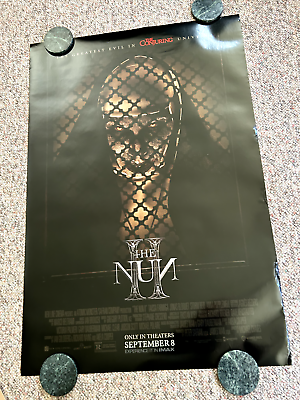 #ad THE NUN II 2 27quot;x40quot; D S Original Movie Poster 1 Sheet 2023 SEE THE PHOTOS $14.99