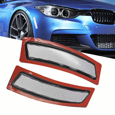 #ad Clear Lens Front Bumper Side Marker Light Reflector For Bmw F32 F36 4 Series F80 $18.04