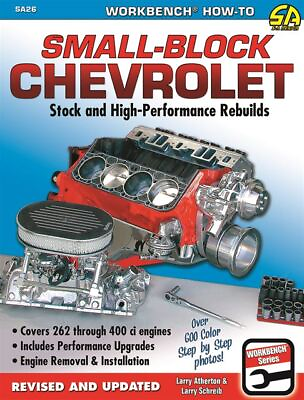 #ad How To Rebuild Chevy V8 Engine Book 600 Photos 400 350 327 307 305 283 1955 1994 $27.89
