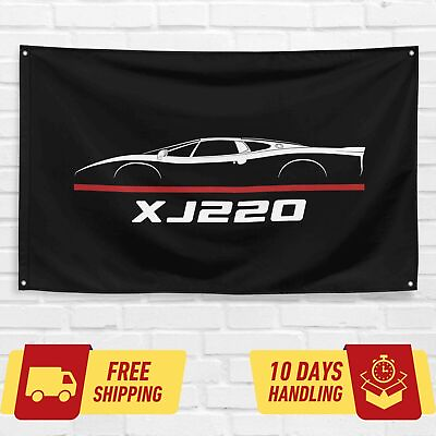 #ad For Jaguar XJ220 1992 1994 Car Enthusiast 3x5 ft Flag Birthday Gift Banner $17.95