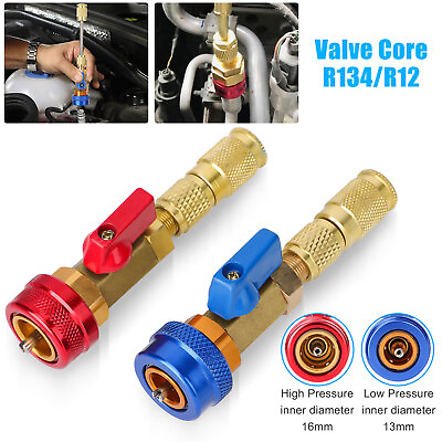 #ad R134A A C Air Conditioning Valve Core High Low Pressure Remover Installer Tool $18.48