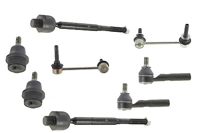 #ad Suspension Parts Tie Rod Ends Inner Outer Lower Ball Joints Sway Bar Link New $211.46