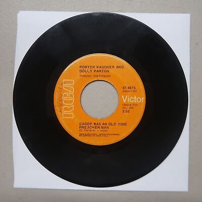 #ad PORTER WAGONER AND DOLLY PARTON A GOOD UNDERSTANDING DADDY... VINYL 45 VG 24 41 $7.83