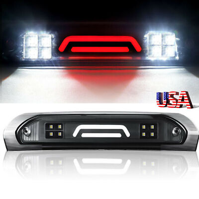 Smoked LED 3rd Tail Lights Brake Lamps For 2002 2009 Dodge Ram 1500 2500 3500 $28.99