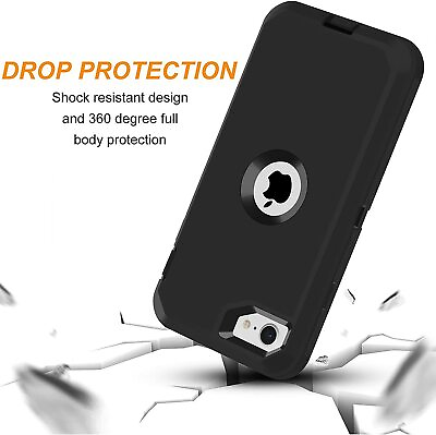 #ad For iPhone SE 2020 SE 2022 Case Shockproof Heavy Duty Protective Cover KickStand $10.99